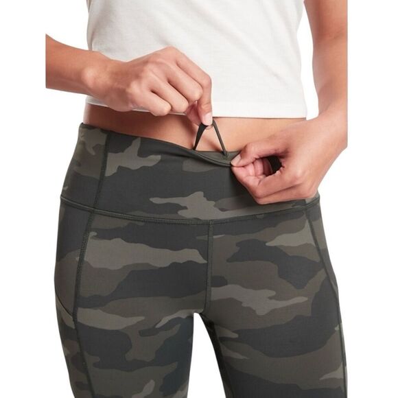 Athleta Dark Camo Contender Tights Size Small - Picture 6 of 13